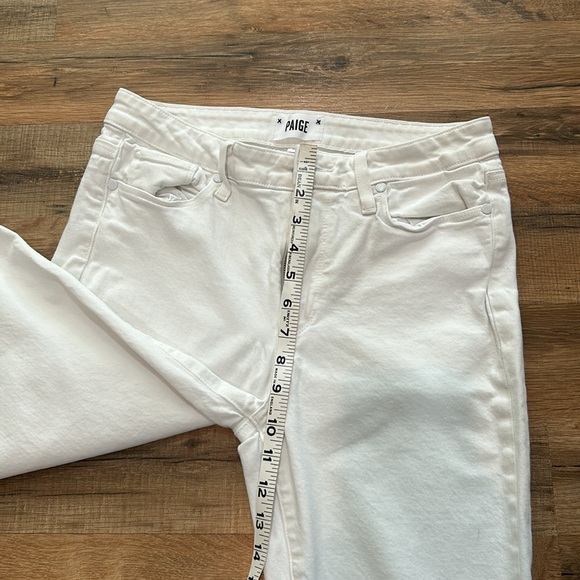 PAIGE HOXTON ANKLE SKINNY WOMEN WHITE HIGH RISE - Picture 8 of 15